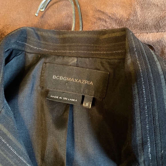 BCBGMaxAzria Pinstripe Blazer Jacket - Picture 6 of 7